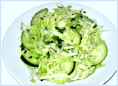 Рецепт салата из капусты